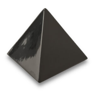 Pyramid glazed black