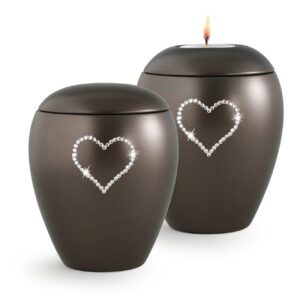 Swarovski-Heart chocolate