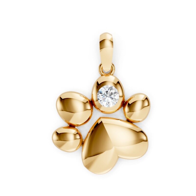 Edelstein aus Tierasche